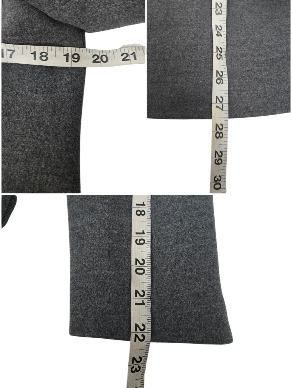 ZARA Heather Charcoal Grey Two-Button  Blazer
